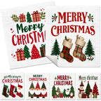 6PCS Swedish Dishcloths Kitchen Dish Towels Absorbent Dish Rags Soft Non-woven Cloths For Washing Dishes Cleaning Christmas Gift