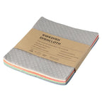 10Pcs Reusable Cellulose Sponge Cloth Colorful Square Ultra Absorbent Dish Towels Durable Swedish Dishcloths Kitchen